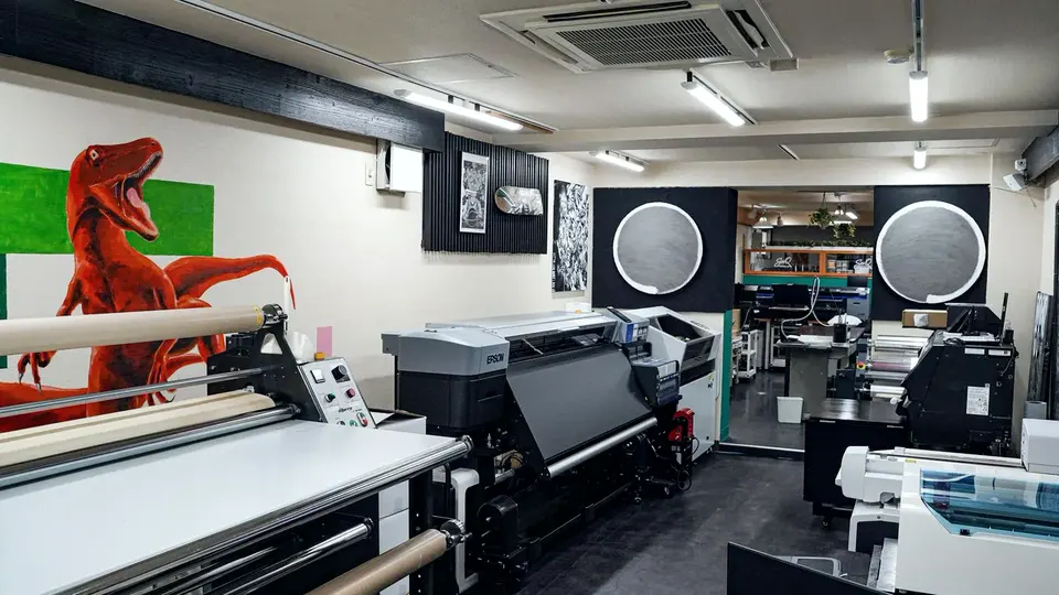 京都の工房 SeeQ Creationlab のプリンター
